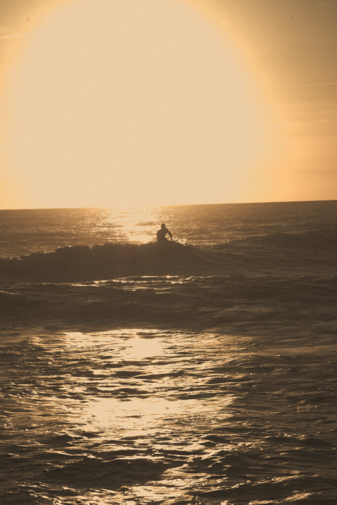 El mejor sitio para hacer surf es en El Palmar