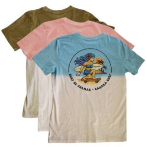 Camiseta tay diferente colores con logo redondo