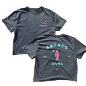 Camiseta mujer negra oana